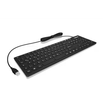 KeySonic KSK-8030 IN (UK) klaviatūra Pramoninė USB QWERTY UK anglų Juoda