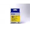 Epson Label Cartridge Magnetic LK-5YB2 Juoda/Geltona 18mm (1.5m)