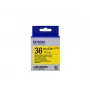 Epson magnetinė etikečių kasetė LK-7YB2 Juoda/Geltona 36 mm (1,5 m)