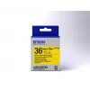 Epson magnetinė etikečių kasetė LK-7YB2 Juoda/Geltona 36 mm (1,5 m)