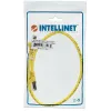 Intellinet tinklo komutacinis kabelis, Cat6A, 10 m, geltonas, varis, S/FTP, LSOH / LSZH, PVC, RJ45, paauksuoti kontaktai, neužsikabinantis, su apsauginiu gaubteliu, garantija visam laikui