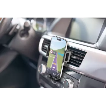 Cellularline Hug - Universalus, Mobilusis telefonas / išmanusis telefonas, Pasyvus laikiklis, Naudojimas automobilyje, Juoda