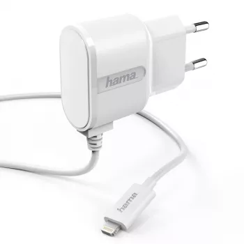 Hama 00173861 mobiliojo įrenginio įkroviklis išmaniajam telefonui baltas AC vidaus