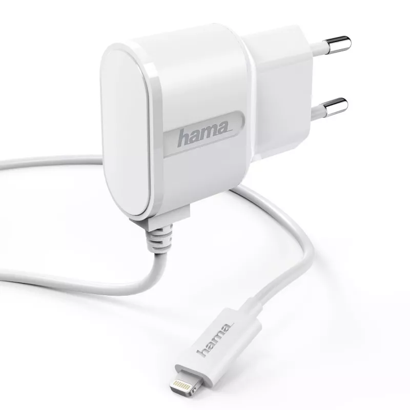 Hama 00173861 mobiliojo įrenginio įkroviklis išmaniajam telefonui baltas AC vidaus