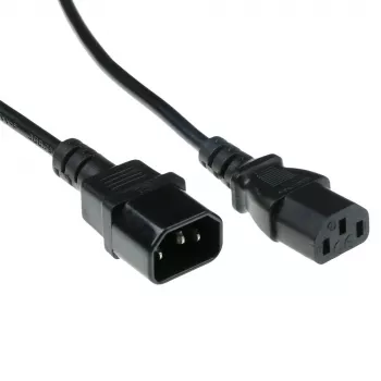 Maitinimo laidas C13 C14 juodas 7 m ACT Powercord AK5121
