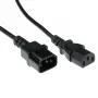 Maitinimo laidas C13 C14 juodas 7 m ACT Powercord AK5121