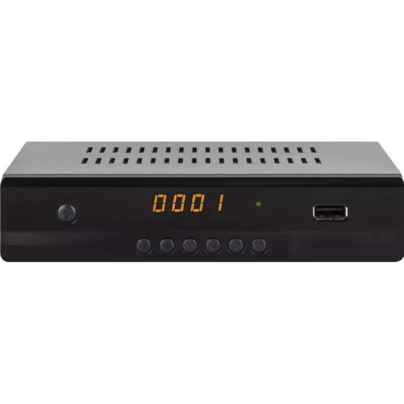 Digitalinis imtuvas Megasat HD 6000 DS kabelis Full HD juodas