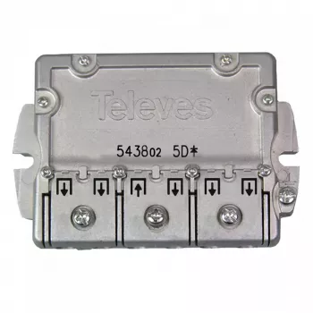 Kabelinis skirstytuvas Televes 543802 nerūdijantis plienas
