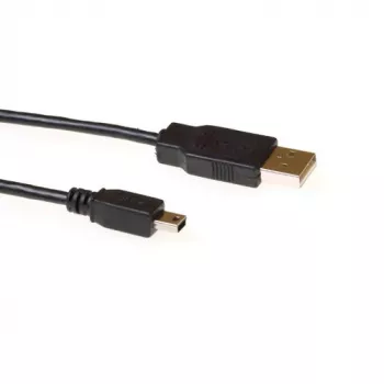 USB 2.0 A lizdas – USB mini B5 kištukas 5,00 m SB2415