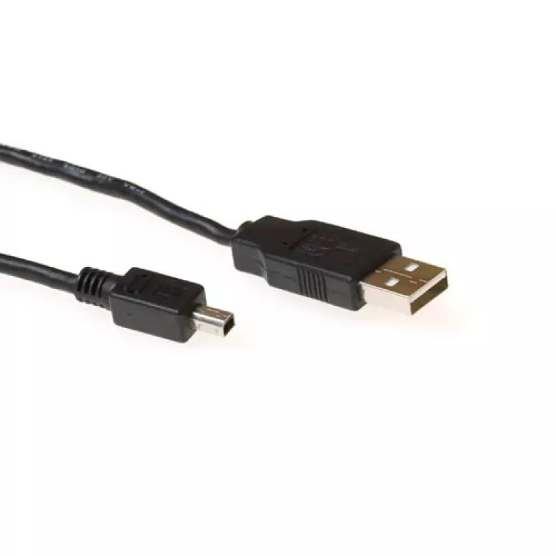 USB laidas ACT USB 2.0 A kištukinis – USB mini B kištukinis 1,80 m