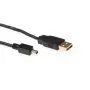 USB laidas ACT USB 2.0 A kištukinis – USB mini B kištukinis 1,80 m