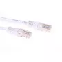 ACT baltas 7 metrų U/UTP CAT5E komutacinis kabelis su RJ45 jungtimis