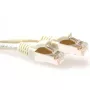 ACT dramblio kaulo spalvos 30 metrų SFTP CAT6A komutacinis kabelis su apsauga nuo užsikabinimo ir RJ45 jungtimis