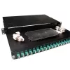 ACT skaidulinis skydelis 24 dvipusiai LC multimode OM3