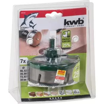 Skylių pjūklų rinkinys KWB 498720 7 vnt.