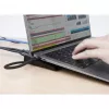 Manhattan USB-C dokas / šakotuvas su kortelių skaitytuvu ir MST, prievadai (x9): garso 3,5 mm, DisplayPort, Ethernet, HDMI, USB-A (x3), USB-C ir VGA, su maitinimo tiekimu (100 W) į USB-C prievadą (pastaba: reikalingas USB-C tinklo įkroviklis ir USB-C laidas), visi prievadai gali būti naudojami vienu metu