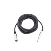 Garso kabelis Omnitronic 3022519D 10 m XLR 3 kontaktų 6.35mm juodas