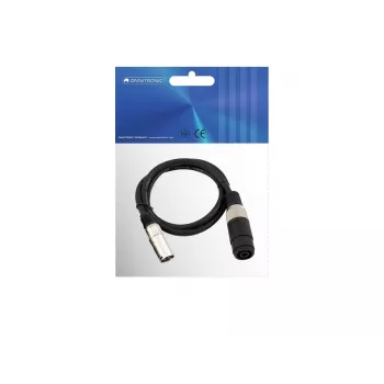 Garso kabelis Omnitronic 30225590 Speakon XLR 1 m juodas