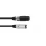 Garso kabelis Omnitronic 30225590 Speakon XLR 1 m juodas