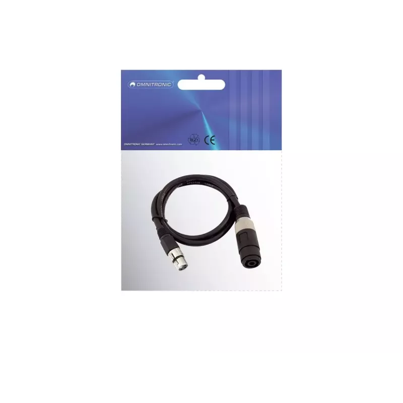 Garso kabelis 1 m Omnitronic 30225600