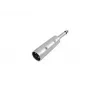 jungčių adapteris 3 kontaktų XLR į 6,3 mm Omnitronic 30226450