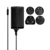 Lindy 24VDC 1.25A kelių šalių maitinimo šaltinis, 5.5/2.1mm, universalus, vidinis, 100 - 240 V, 50/60 Hz, 30 W, 24 V