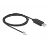 DeLOCK 66738 USB–RS-232 RJ10 adapterio laidas, skirtas Meade Autostar
