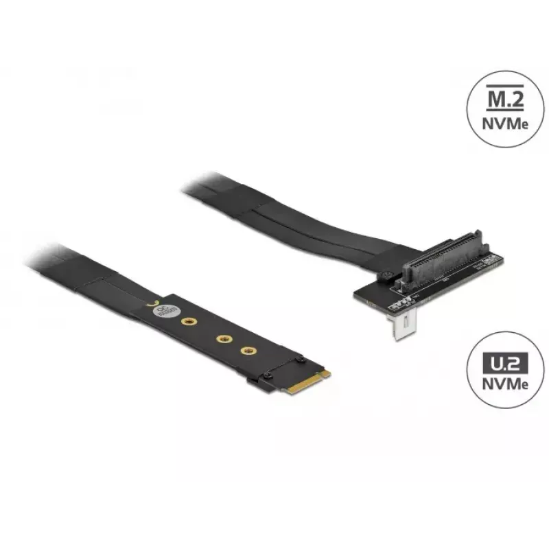 M.2 Key M prie U.2 SFF-8639 NVMe adapteris DeLOCK 64135