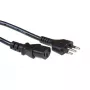 Maitinimo laidas ACT Powercord itališkas kištukas - C13 juodas 1.8 m