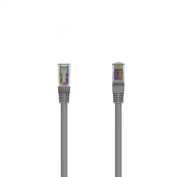 Hama 00300022 tinklo kabelis Pilka 10 m Cat5e U/UTP (UTP)