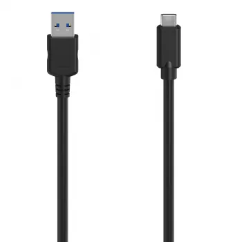 Hama 00300061 USB laidas USB 3.2 Gen 1 (3.1 Gen 1) 1,5 m USB C USB A juodas