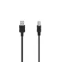 Hama 00300065 USB laidas USB 2.0 1,5 m USB A USB B Pilkas