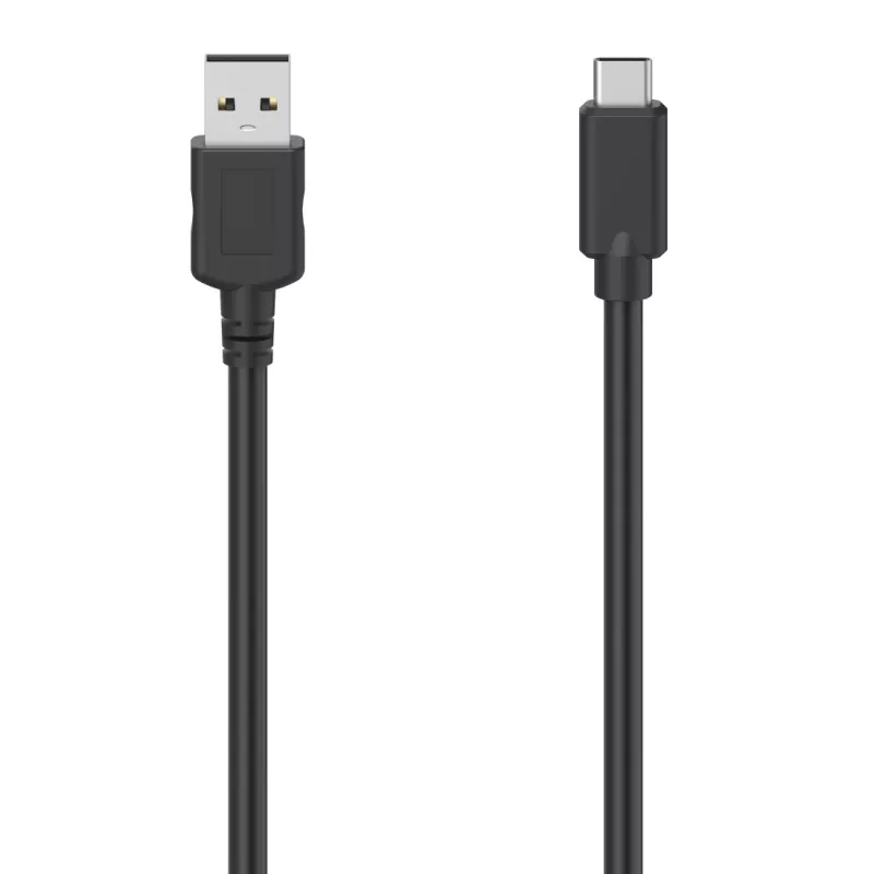 Hama 00300069 USB laidas USB 2.0 0,75 m USB A USB C juodas