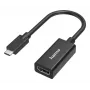 Vaizdo adapteris HAMA USB-C į HDMI Ultra‑HD 4K (modelis 00300087) — pasyvus vaizdo/garso perdavimas