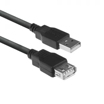 ACT USB 2.0 ilginamasis laidas A kištukas - A lizdas 3 metrai