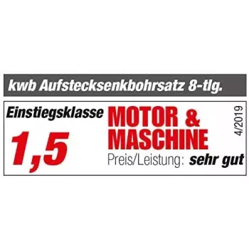 Grąžtas KWB 513190 Grūdintas plienas 11mm Gylis 205mm Aukštis