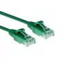 ACT Green 0,15 metro LSZH U/UTP CAT6 duomenų centro plonas komutacinis kabelis su neužkabinamomis RJ45 jungtimis