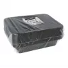 Vienkartinis maisto laikymo indas Papstar 96552 polipropileno, juodas, 227x178x45 mm