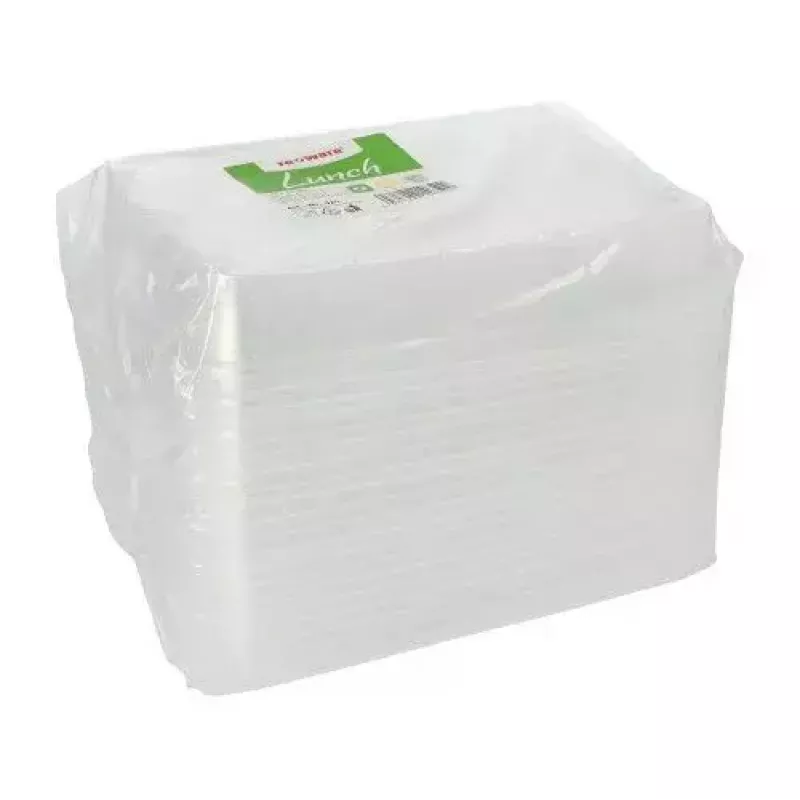 “Papstar 96555” vienkartinis maisto laikymo indas Skaidrus PET 234x187x20mm