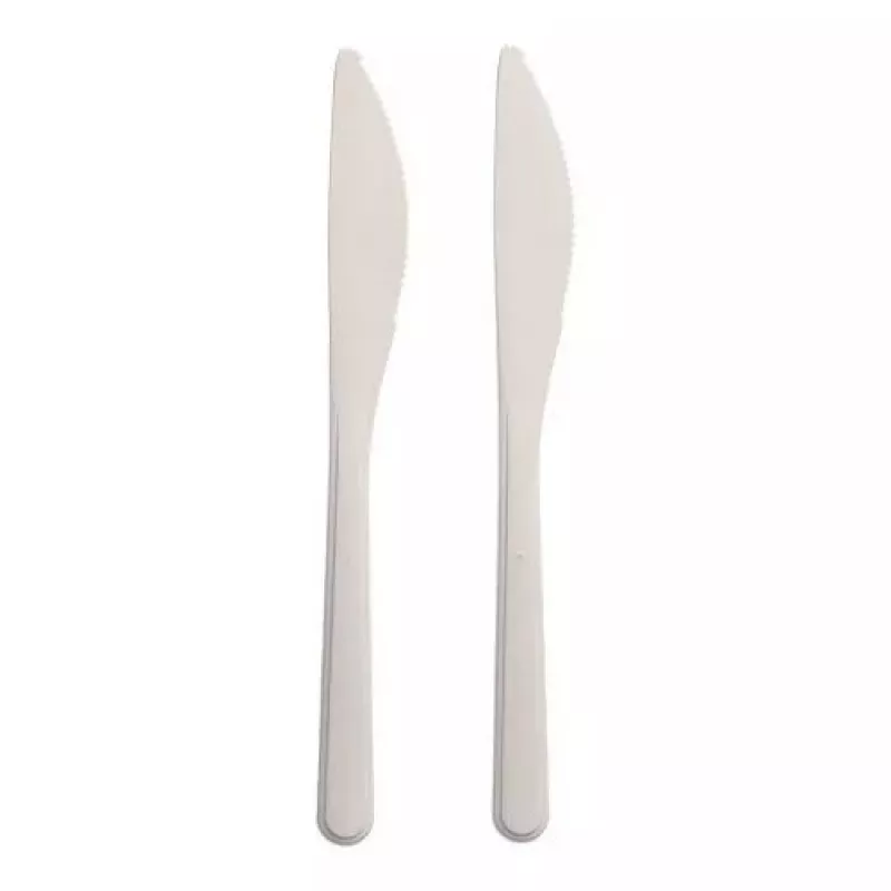 Vienkartinės šakutės Papstar 96428 polipropileno 50 vnt. baltos 185 mm