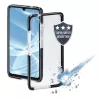 Hama Protector mobiliojo telefono dėklas 16,8 cm (6,6 col.) Užvalkalas Juoda, Skaidri
