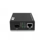 Tinklo medijos keitiklis ACT AC4451 1000 Mbit/s Daugiamodis Vienamodis Juodas