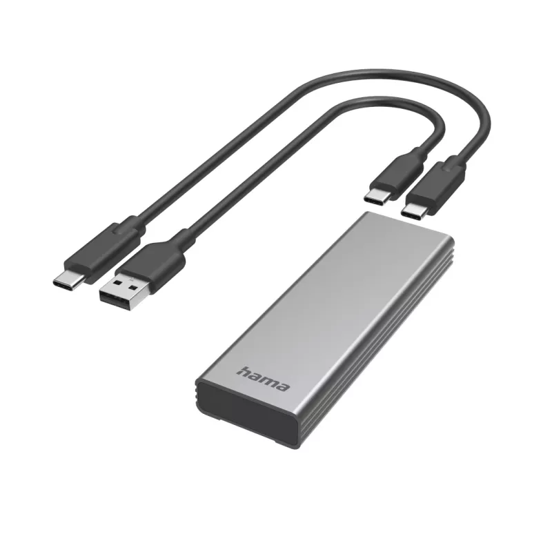 SSD korpusas Hama 00200764 Pilka M.2 10 Gbit/s USB Type-C