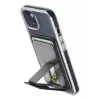 „Cellularline Pocket Stand Mag“ magnetinis kortelių laikiklis su stovo funkcija, suderinamas su „MagSafe“