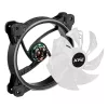 XPG HURRICANE 120 ARGB PWM juodas, Ventiliatorius, 12 cm, 600 RPM, 2000 RPM, juodas