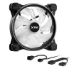 XPG HURRICANE 120 ARGB PWM juodas, Ventiliatorius, 12 cm, 600 RPM, 2000 RPM, juodas