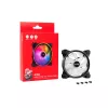 XPG HURRICANE 120 ARGB PWM juodas, Ventiliatorius, 12 cm, 600 RPM, 2000 RPM, juodas
