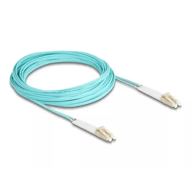 Optical Fiber kabelis DeLOCK LC Duplex to LC Duplex OM3 10m
