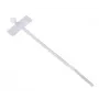 Hama 00221003 kabelių raištis Su kabliuku ir kilpele kabelių raištis Plastikinis Natūralus 25 vnt.