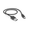 Hama 00201705 USB laidas USB 2.0 0,5 m USB A USB C Juoda
